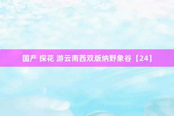 国产 探花 游云南西双版纳野象谷【24】