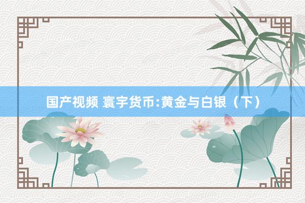 国产视频 寰宇货币:黄金与白银（下）